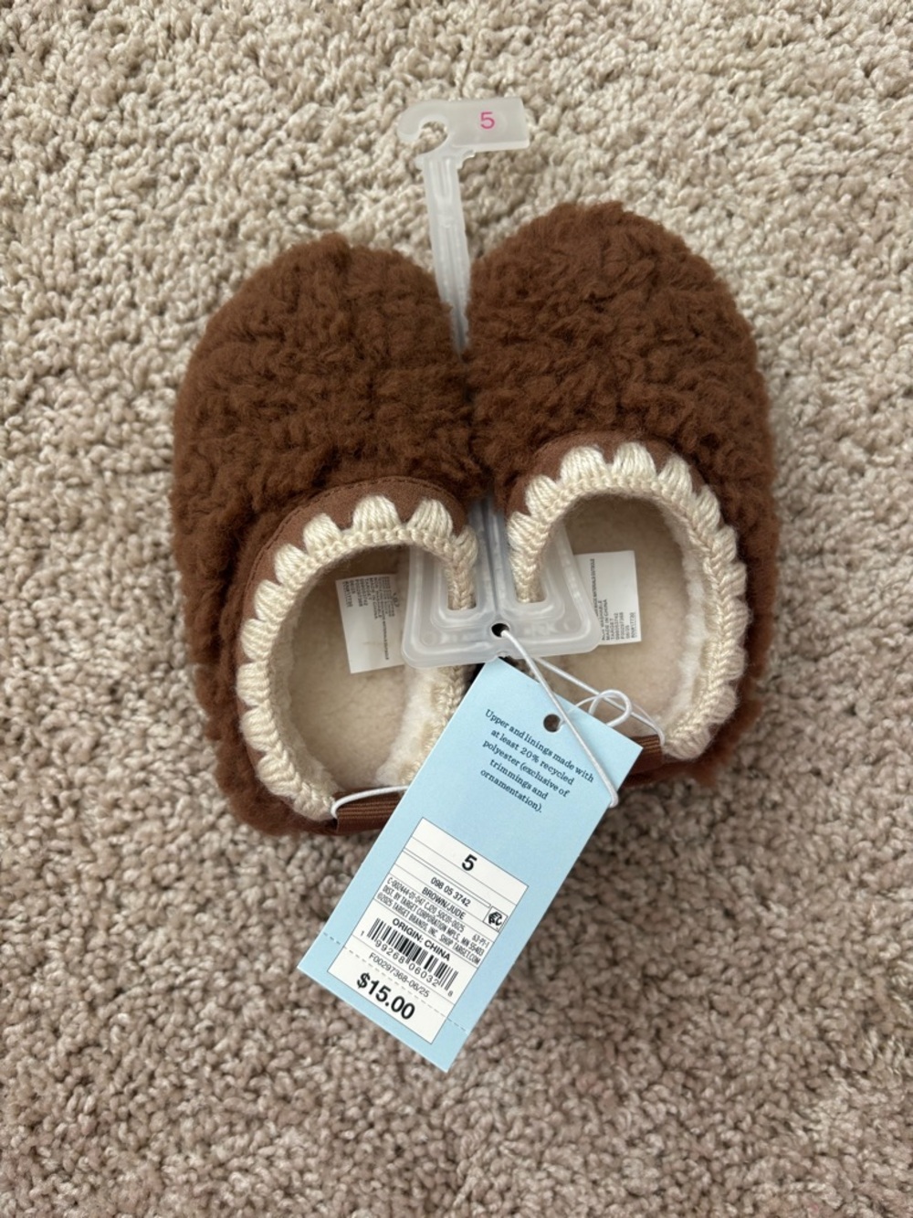 Target toddler Jude clog-shearling